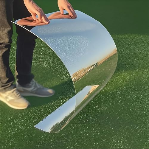 Poxvythb Clear Acrylic Plastic Sheet, Polycarbonate Roofing Sheets, Daylighting Panel, Roofing Cladding, Cold Frame Cladding, for Greenhouse Canopy Carport Bus Shelters