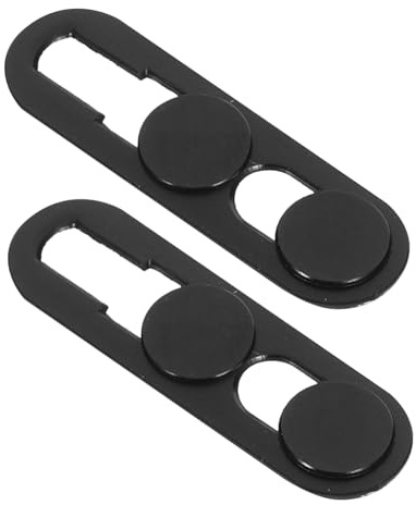 DIYEAH 2 Piezas Cubre Cámara de Privacidad para Móviles Funda Deslizante Ultra Fina Compatible con iPhone Pro Protección de Webcam Frontal para Smartphones
