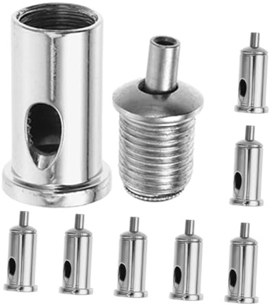 Mikinona 8 piezas Abrazaderas de Cable de Alta Resistencia Clip Ajustable para Cuerda de Alambre Sujetador de Tensión Reutilizable para Instalación Segura de Luces y Carteles Accesorios de