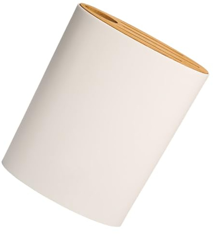 VERDANVERSE Porta Coltelli Professionale in Bamboo e Legno Grande Organizer Salvaspazio per Cucina Supporto Pratico e Resistente per Coltelli Custodia Elegante per Utensili da Colore Casuale