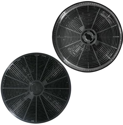 Spares2go Carbon Charcoal Filters for Belling 600CGH 444448742 Cooker Extractor Hoods (Pack of 2)