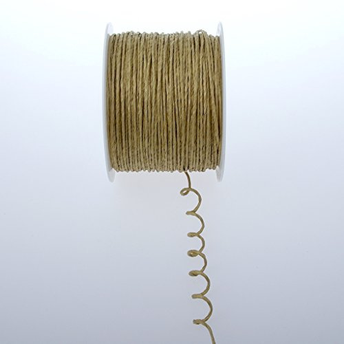 Deko AS GmbH Papierdraht Gold - 2mm 100m - 601-07