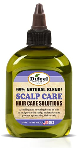 Difeel 99% soluciones terapéuticas naturales para el cuidado del cabello - Cuidado del cuero cabelludo 237 mililitros