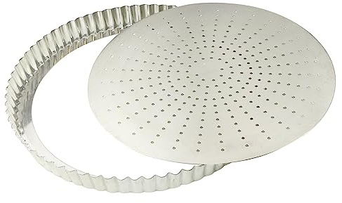 Gobel Moule à tarte 20 cm fond mobile perforé 126421