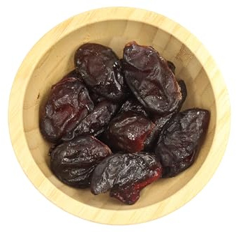 Metà di Prugne Essiccate Osmoticamente - Senza Zucchero & Senza Additivi - Prunus Domestica L. (350g)