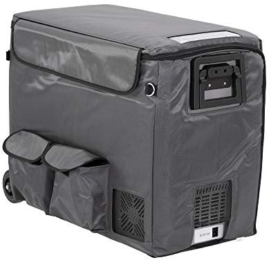 T60 Isolerat skyddskåpa isolerad transitväska för Alpicool T60, Bodega 64 Quart, VEVOR 63 Qt bilkylskåp och frys med dubbla zoner