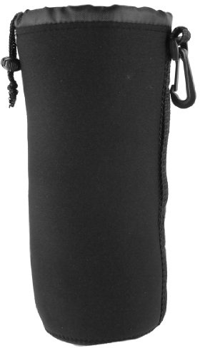 Ruilogod XL Schwarz Neopren-Digitalkamera-Objektiv-Beutel-Kasten-Beutel-Taschen-Halter