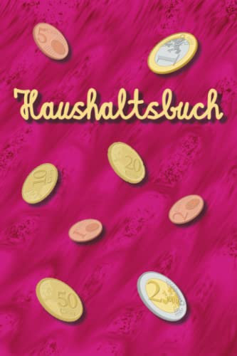Haushaltsbuch - undatiert: Ausgaben und Einnahmen gegenüberstellen und analysieren, Münzen-Design