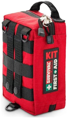 UZIAH Notfall Überlebens Erste Hilfe Tasche, Tragbares Erste Hilfe Set, Medizinische Aufbewahrungstasche Aus Oxford-Stoff Für Zu Hause, Für Auto, Camping, Reisen, Büro, Sport, Jagd