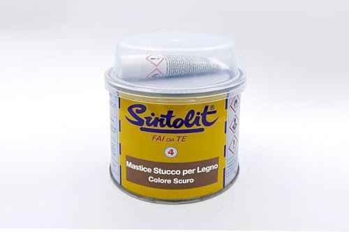 Stucco per legno Scuro Sintolit barattolo 375 ml