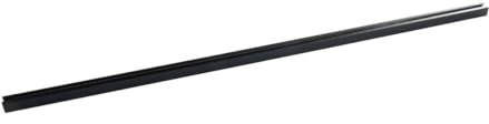 QAZQA - Moderne Schiene schwarz 80cm 1-phasig - Slimline I Wohnzimmer I Schlafzimmer - Kunststoff Länglich - LED geeignet
