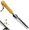 Arrache Mauvaise Herbe,Couteau À Désherber,Desherbeur Manuel,Outil Desherbage,Sarcleuse,Rateau De Desherbage,Couteau Désherbeur,Ésherbeur Manuel pour Creuser,Cadeaux pour Jardiniers Et Jardinières