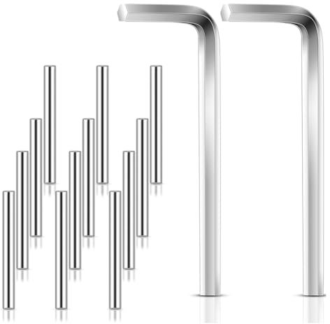 Terphadp Kit di Sostituzione per Perno di Tensione per Cerniera A Molla con Perno di Chiusura Della Porta, Chiodo di Metallo per Cerniera Della Porta A Chiusura Automatica