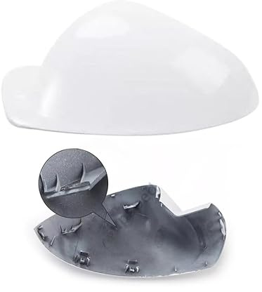Fit for Buick Regal 2010-2015 White Right Passenger Side Rearview Mirror Cap Cover