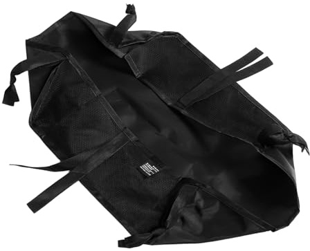 LOPUNER Bolsa Organizadora de Malla para Carrito de Ñiño Fácil Instalación y Material de Poliéster, Cesta Inferior para Cochecito Adecuado para Compras y Almacenamiento