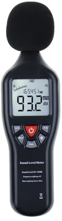 Misuratore Decibel Fonometro Digitale Decibel 30dB - 130dB Funzione Di Registrazione Dati Registratore Del Tester Del Rumore