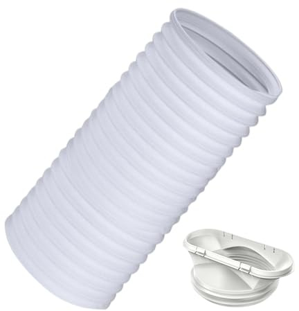 ETUCYNG Tuyau pour climatisation portable | 13 cm de diamètre | Tuyau de ventilation pour climatisation | Tuyau de ventilation pour appartement et maison