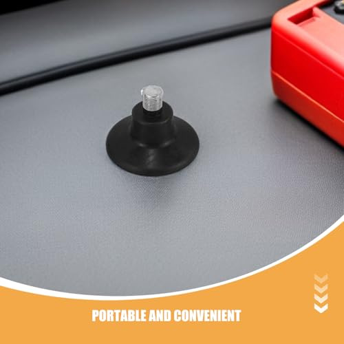 ROMISBABA Extractor de Abolladuras para Coche 2 Piezas Ventosa Pequeña Kit de Reparación de Abolladuras de Carrocería Herramienta Potente de Succión para Eliminar por Granizo y Rayones Uso