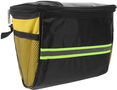 Abaodam Fahrradlenkertasche Vorne Reflektierend Leicht mit Schnellverschluss für Rennrad und Citybike