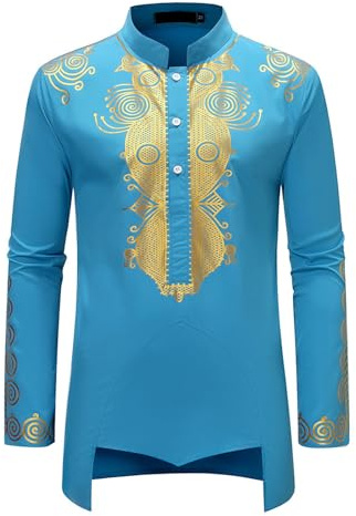 Générique Qamis Homme Pyjama Kurta pour homme - Chemise indienne traditionnelle - Vêtements indiens musulmans - Vêtement de fête indienne - Vêtement à manches longues - Vêtements arabes 0203a