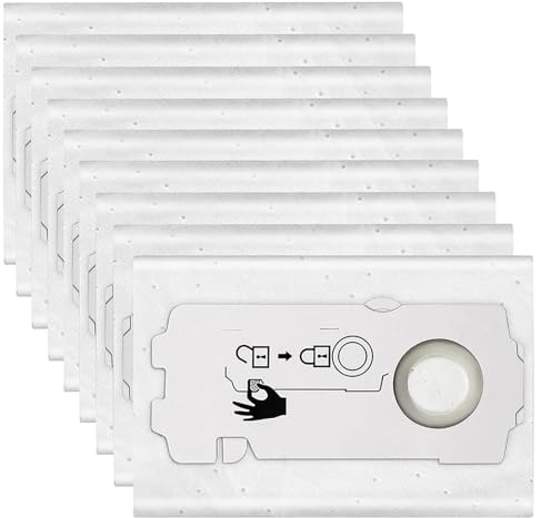 MURYE Of 9 Practical Bag Easy Installation Vacuum Cleaners Nonwovens Collection for Allergy Sufferers Filter Bags