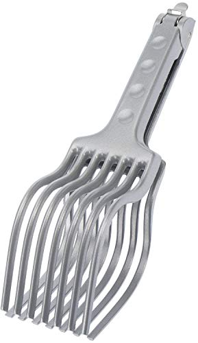Westmark Pinza per arrosto/per tagliare, Con blocco, Alluminio pressofuso, Tranchetta, Argento, 63002260