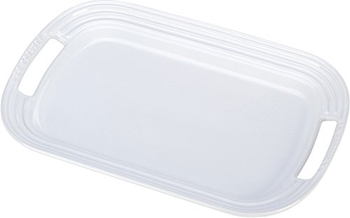 Le Creuset Stoneware 14 Oval Serving Platter, White