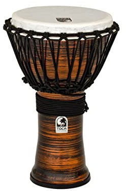 TOCA Djembe Freestyle II Rope Tuned Spun Copper 10 TF2DJ-10SC