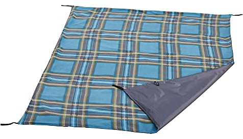 Uquip große karierte Picknickdecke Scotty M aus Polar-Fleece (150x120cm)
