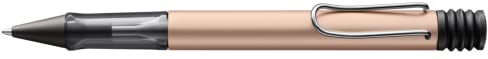 LAMY 1235655 AL-star Kugelschreiber 250 – Kuli aus Aluminium in der Farbe Cosmic mit transparentem Griffstück und verchromtem Metallclip – Mit Großraummine – Strichbreite M