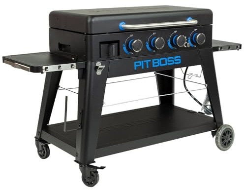 Pit Boss - Plancha Portable à Gaz Ultimate 4 avec Chariot