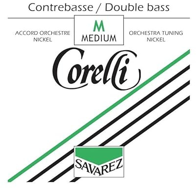 Corelli - Cuerda contrabajo Corelli orquesta níquel 1ª Sol Medium 1/8 - ACCOCB301C1ª