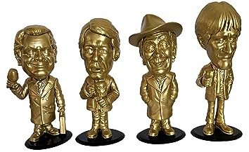 Sporting Profiles Only Fools and Horses Mini Bobble Buddies bobblehead Set 2 GOLD Complete Set of 4 inc Grandad Trigger