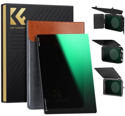 K&F CONCEPT ND32 (5 Stops) Square ND Filter - 4 x 5.65 - Compatible with Tilta & SmallRig Matte Box - Slim Multi-Coated HD Optical Glass - Perfect for Cinematic Shots