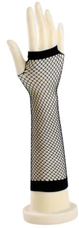 PACKOVE Lange Mesh-handschuhe Netzstrümpfe Fischernetz Lange Netzhandschuhe Damen Gittergewebe