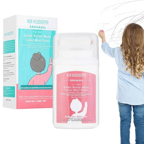 Stucco per Riparazioni Murali con Rullo,Pasta per la Riparazione della Parete,Pittura Pasta Riparazione, per Riparazioni Murali Macchie, Crepe, Graffiti, Asciugatura Rapida,100g