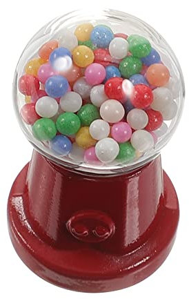 TOYANDONA Di Macchina Per Dolciumi in Miniatura Decorazione Per Casa Delle Bambole Mini Accessorio Per La Casa Mini Giocattolo Realistico Da Modellare Ornamenti Per Casa Delle Bambole