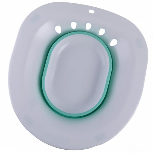 Healeved Bidet Pliable Pour Femme Bidet Portable Pour Toilette Intime Bain De Siège Toilette Intime Lavage Des Fesses Toilettes Standard Pour Femmes Enceintes Et Adultes Conception Gain De Place
