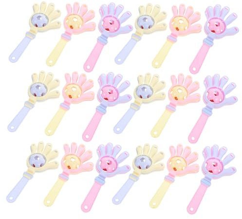 ifundom 20pièces Clape-mains Colorés Plastique pour Garçon Fille Cadeaux de Fête pour Encourager les Invités Jouet Amusant pour Événements Sportifs Concerts