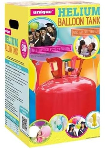 Balloon Helium Gas Disposable Cylinder Canister Birthday Party Fills upto 30 Balloons