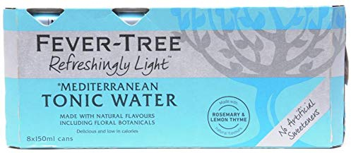 Fever Tree Mini-Dosen (mediterranes Tonic Water, 2 x 8 x 150 ml)
