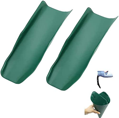 WIKIBB 2 imbuto flessibile per lo scarico dell'olio, per scaricare l'olio da auto, camion, moto, pieghevole, flessibile, riutilizzabile, per guida dell'olio (36,8 x 17 cm)