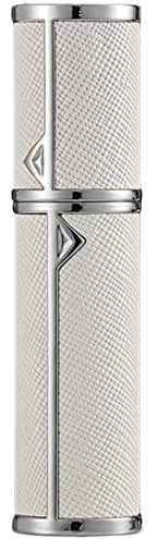 VVGAOGES Perfume Atomiser,Portable Refillable Empty Perfume Spray,Mini Perfume Bottles Empty for Travel 5 ml (YB-White)