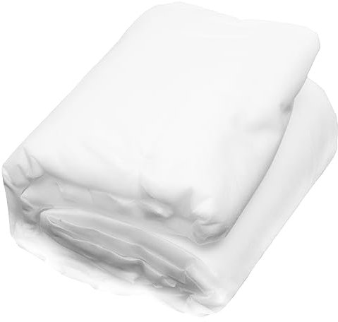 Kisangel Frostschutz Pflanzenabdeckung winterliche Baumabdeckungen Frostschutzabdeckung für Pflanzen wintercover pflanzenschutz schwer Strauch Zubehör Anlage Schutzhülle Vlies Weiß