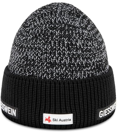 Giesswein Ski Austria Cap Lauberhorn Ski Austria Cap Lauberhorn - Merino Mütze gefüttert, Beanie, Strickmütze, ÖSV Mütze
