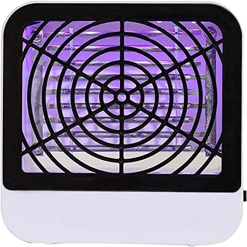 Lampe Anti-Moustique, Lampe Anti-Moustique électrique UV LED avec Prise USB, Tueur de Moustique photocatalyseur LED à lumière Bleue