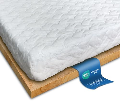 Vendome Dreamtime Gelschaum Topper 100x200 cm, in verschiedenen Größen von 90x200 bis 200x200 cm erhältlich, atmungsaktiver Matratzen Topper für erholsamen Schlaf, Ergänzung fürs Boxspringbett