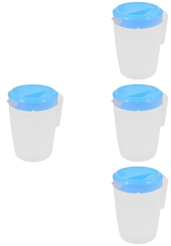 MAGICLULU 4pcs Juice Pitcher Beverage Pitcher Jug Lid for Fridge for Water Carafe and Tea Jug Use