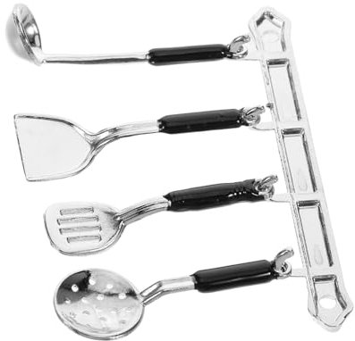 Holibanna 1set Miniature Kitchen Accessories Set Dollhouse Utensil Collection for Pretend Play Safe Materials Meticulously Designed Mini Cooking Supplies for Boy Girl Play Kitchen