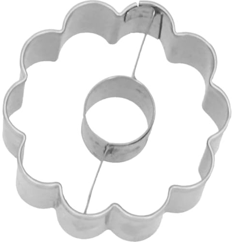 RBV Birkmann, Emporte-pièce en forme de fleur, acier inoxydable, 2,5 × 4,5 × 4,5 cm, 189416